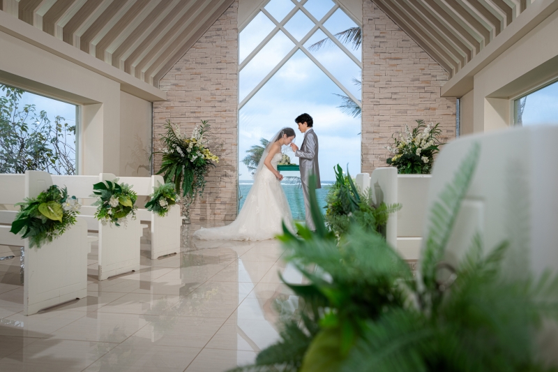 チャペル＆ビーチフォト