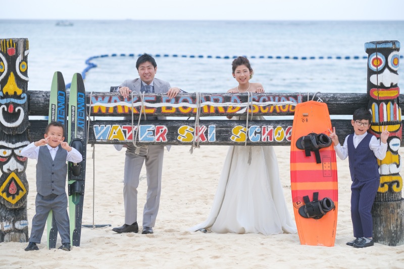 海でワクワク！