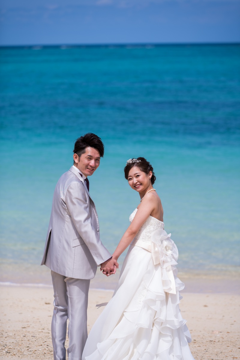 ビーチフォトでリラックス