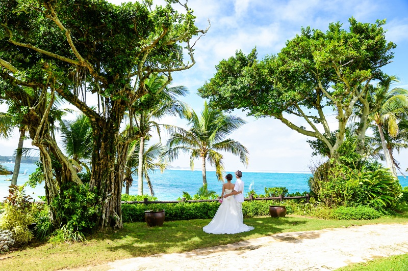 沖縄の自然に包まれて