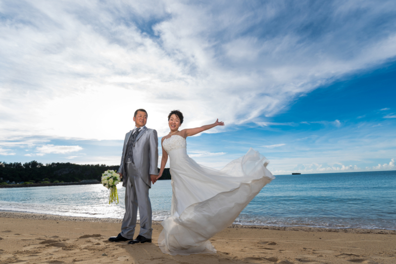 おふたりらしく躍動感あふれて