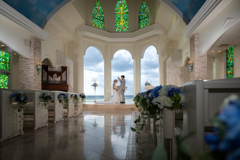 チャペル&ビーチフォト