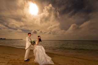 サンセットと衣装チェンジ　素敵な時間