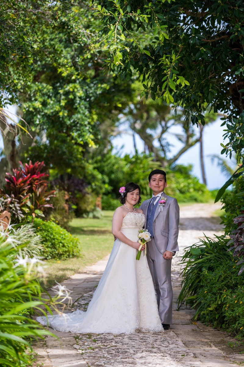 素晴らしいビーチとガーデン