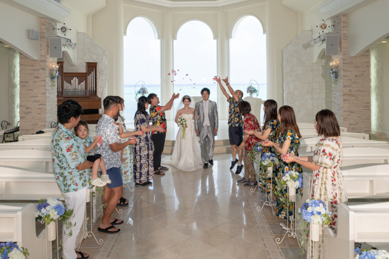 フラワーシャワー