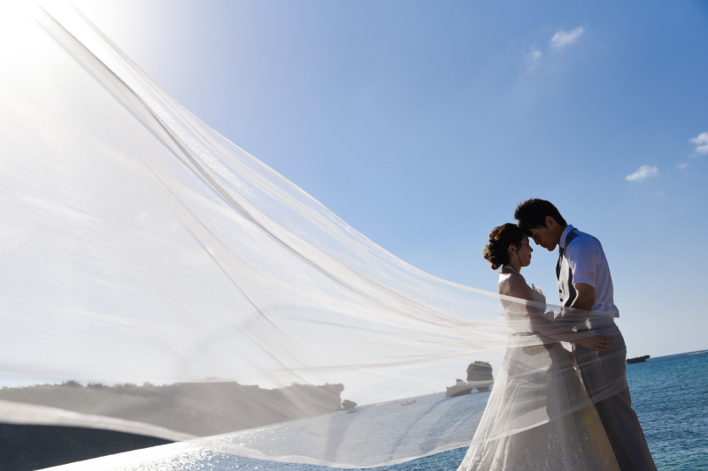 風にそよぐベールに包まれて