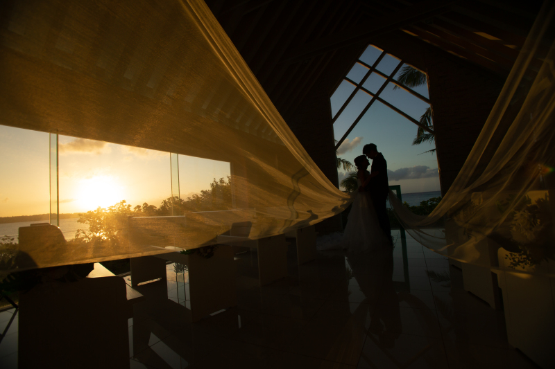 夕暮れのチャペル