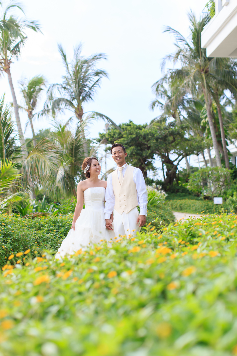 お花に包まれて