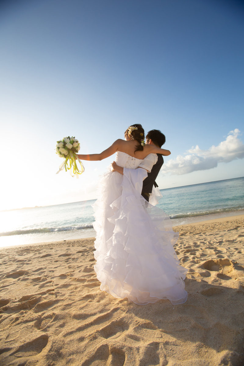 喜びのお姫さまだっこ