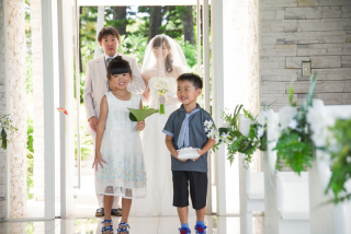 夏休みのファミリーウエディング