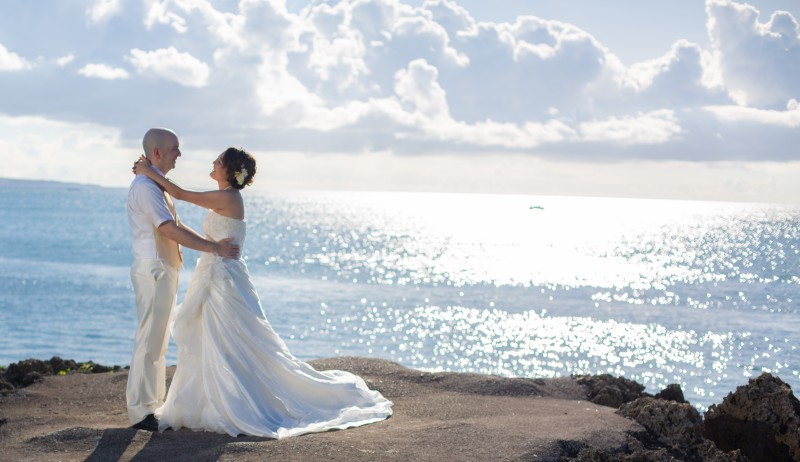 水面のキラキラ