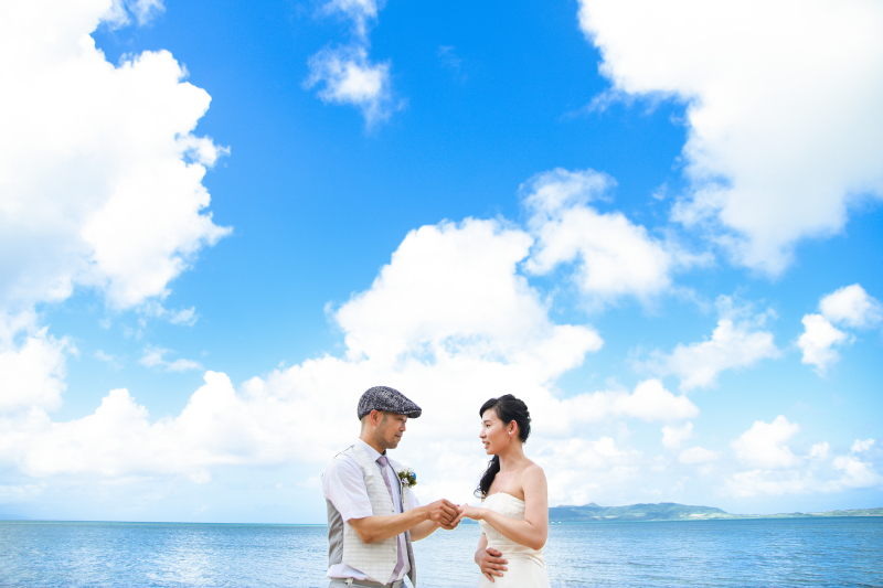 ラストは輝くようなロケーションで