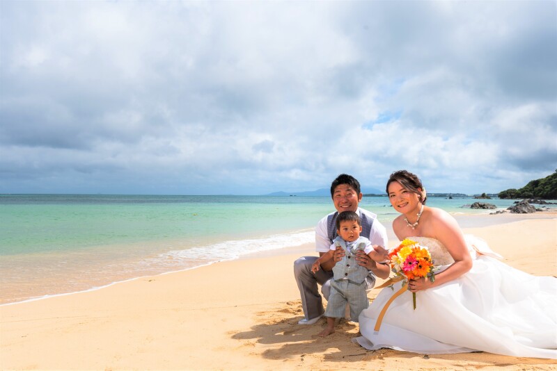 ファミリービーチフォト