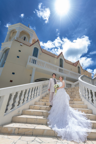 【コーディネーター撮影レポート】ドレス2着でチャペル＆ビーチフォト