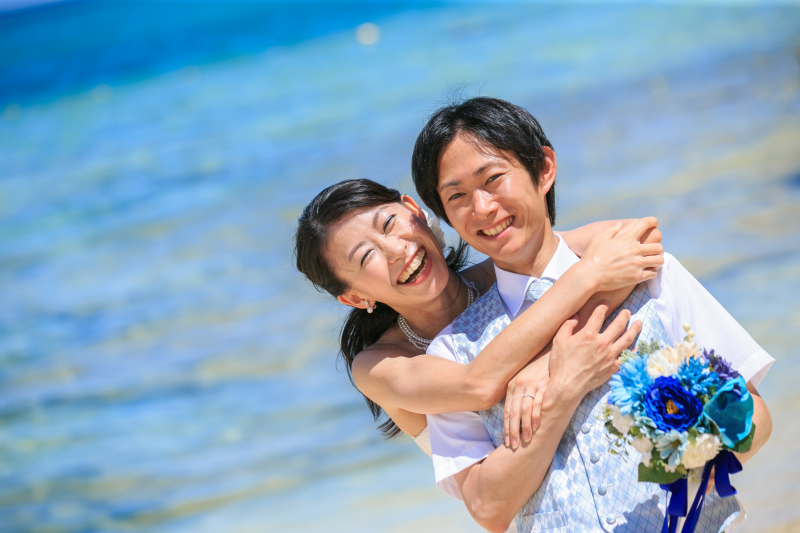 最後はビーチで