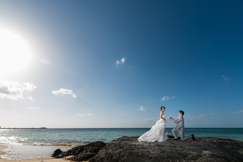 プロポーズシーン