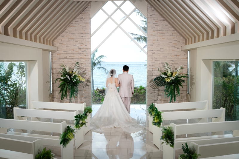 チャペル＆ビーチフォト