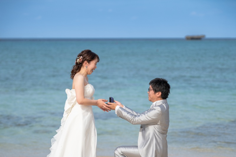 プロポーズシーン