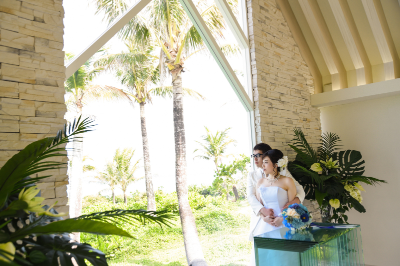 ヤシの木 @ チャペルから