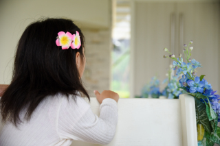 お子様と一緒に　ドキドキの挙式のようなフォトウエディング