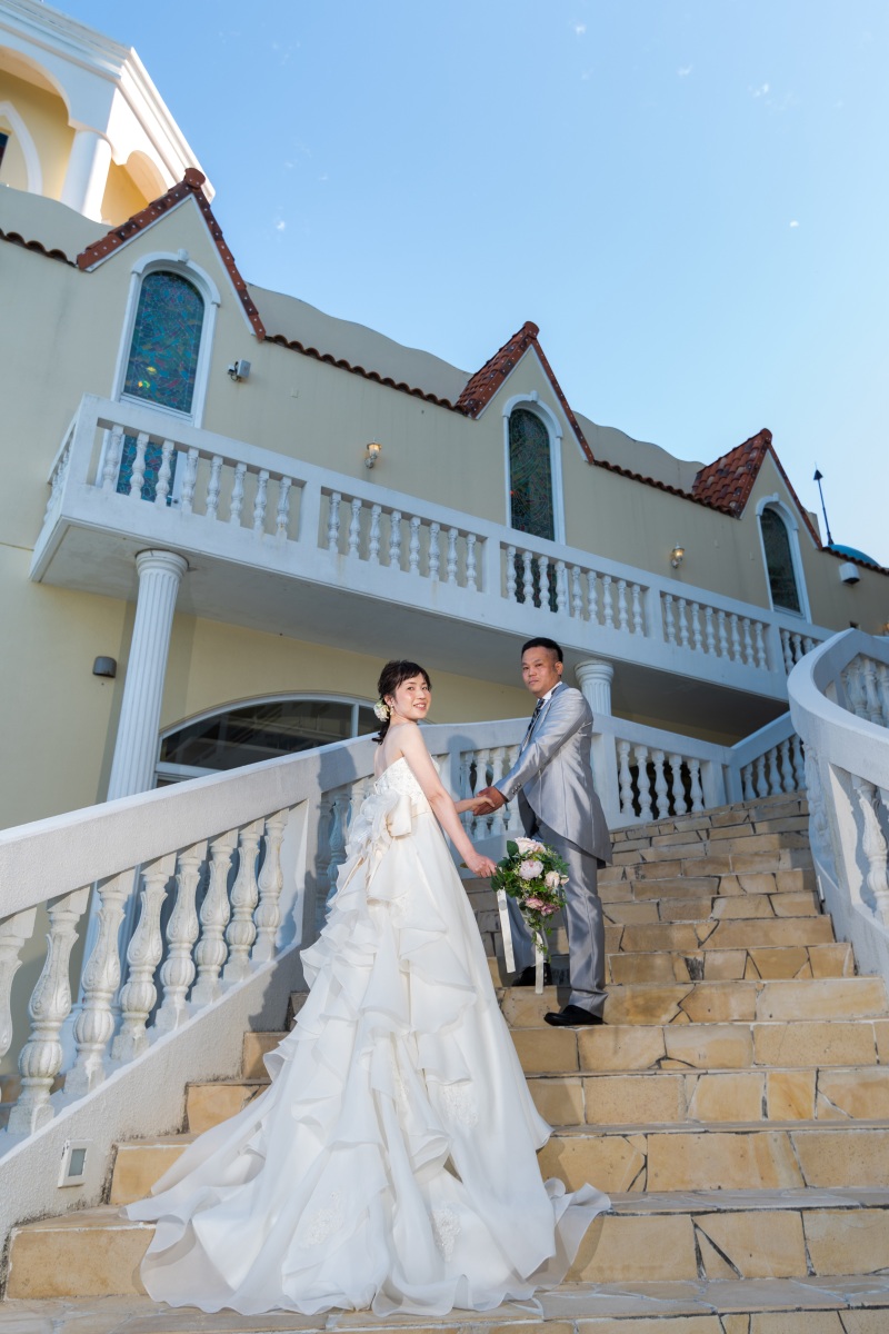 チャペルへの階段