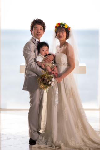 チャペルで家族の思い出