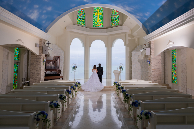 チャペル&ビーチフォト