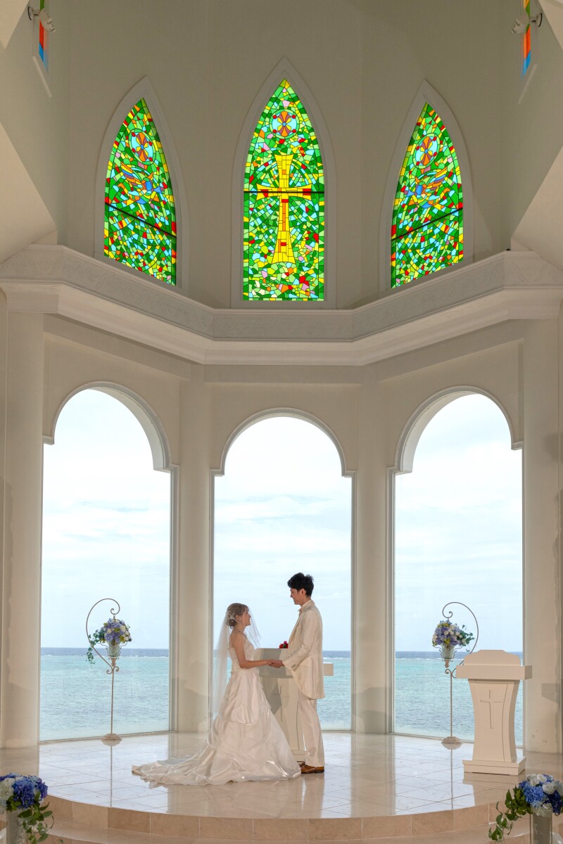 チャペル&ビーチフォト