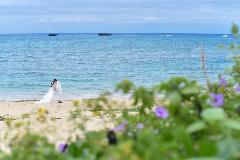 広がり感ある海と緑に包まれて