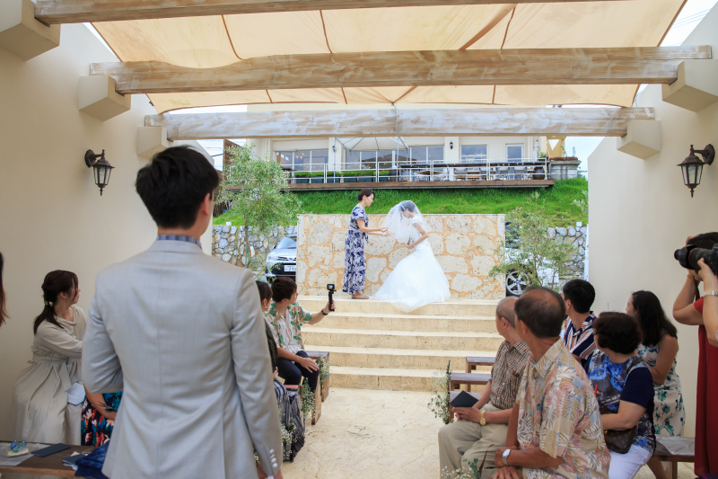 感謝と祝福が一杯の挙式