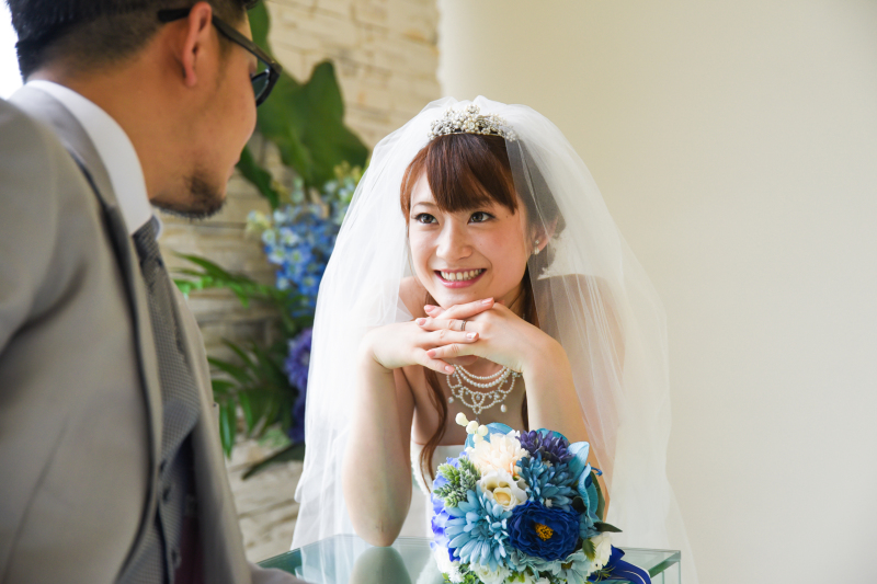 チャペルでは幸せな語らいを