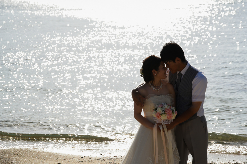 サンセット前のキラキラ感を