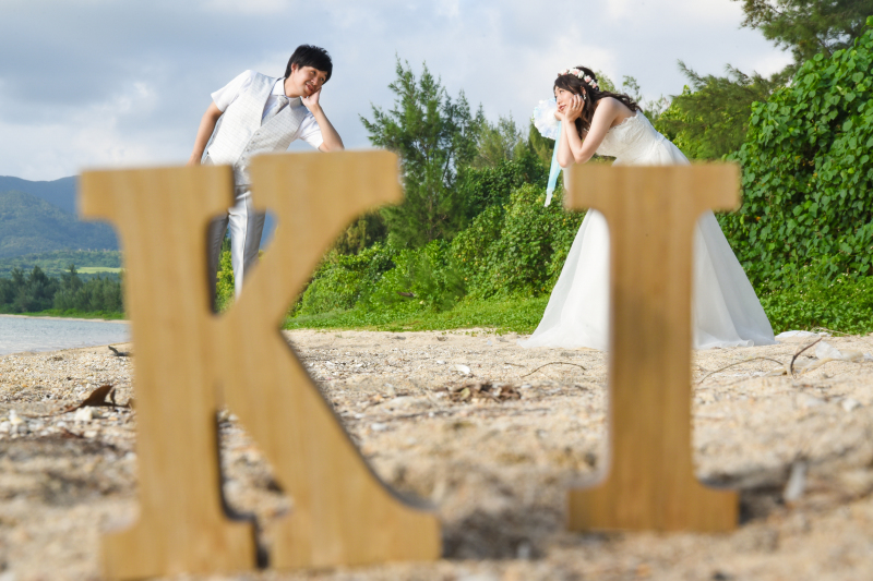 イニシャルでユニークショット