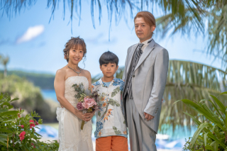 【広報撮影レポート】幸せご家族のフォトウエディング