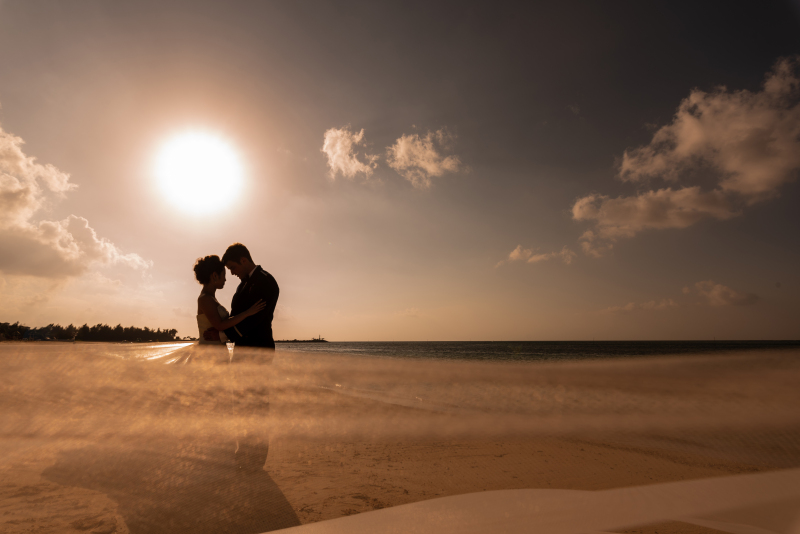 サンセット風に