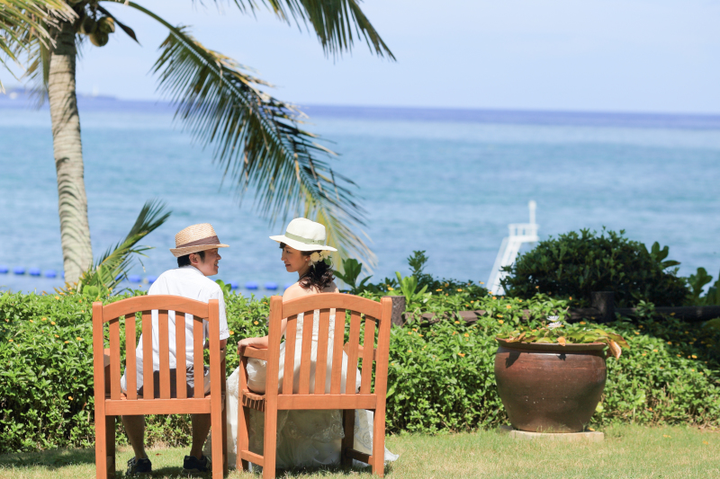 ムーンビーチでキュートなマタニティフォトを