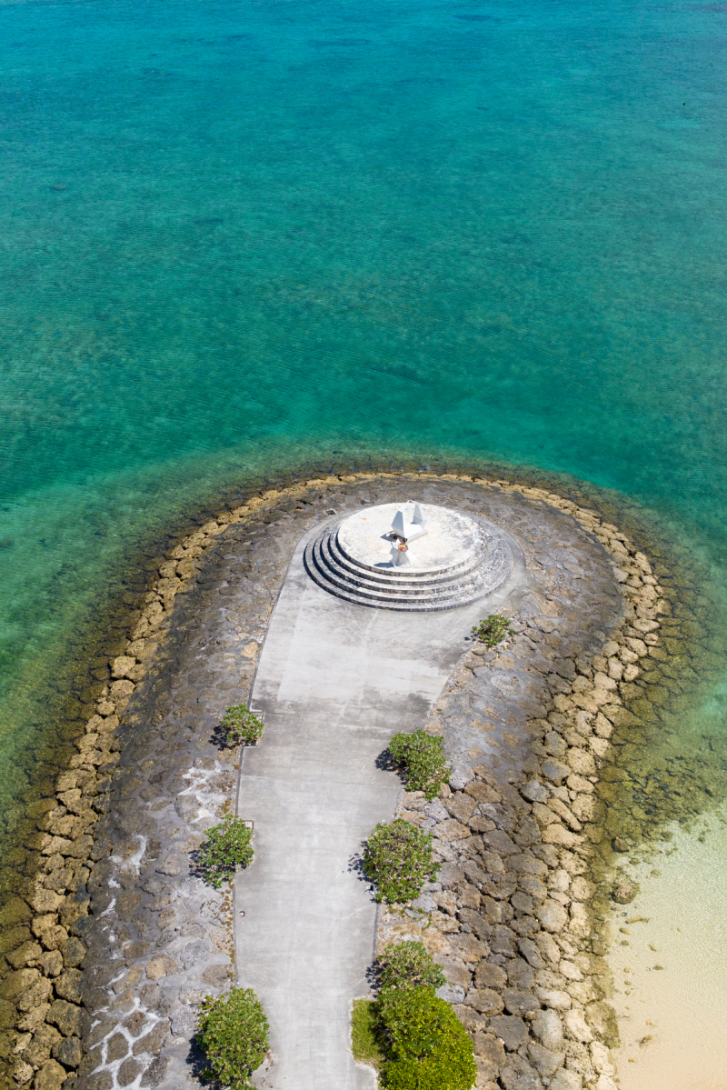 ドローン撮影は、眩しさとの闘いだワンッ