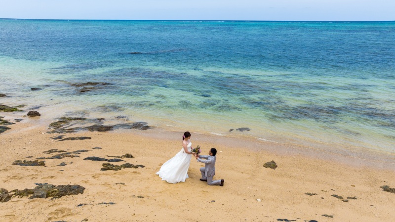 プロポーズシーン