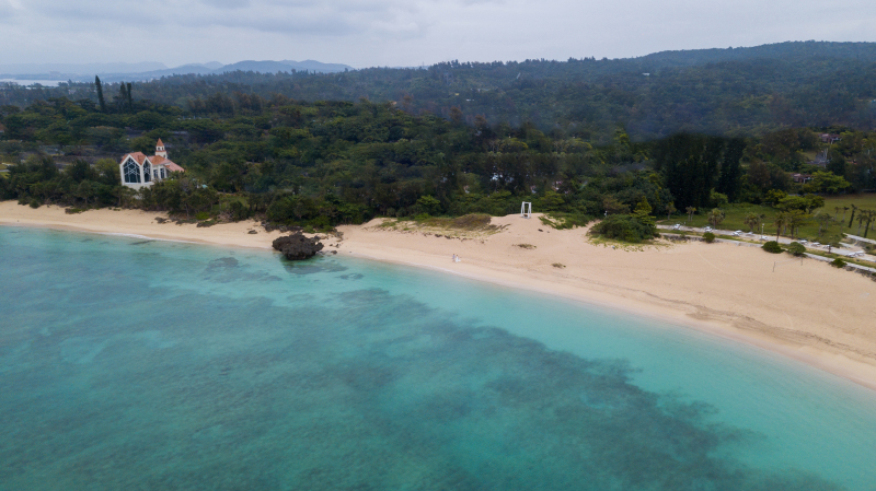 小雨のちドローン撮影
