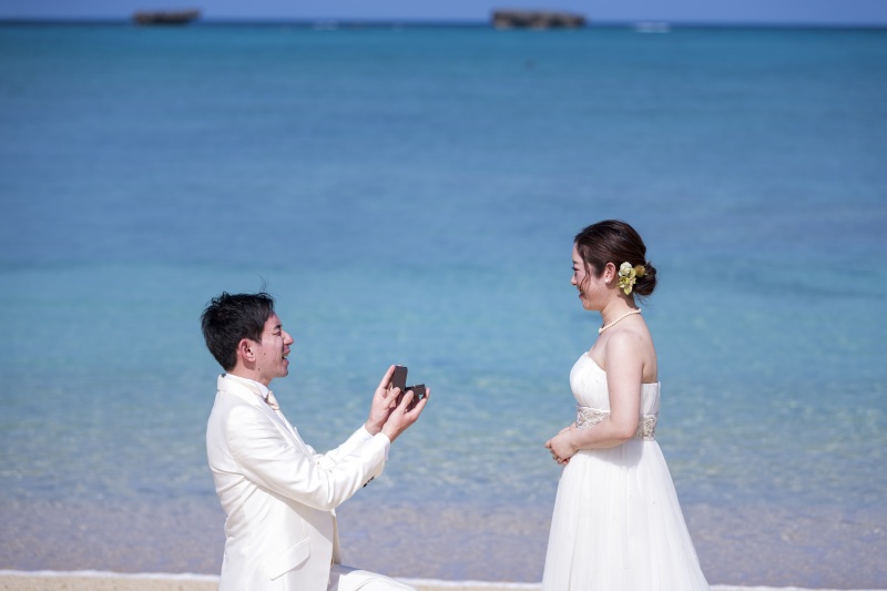 ステキなプロポーズシーン