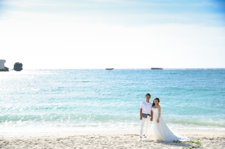 爽やかな笑顔はじけて