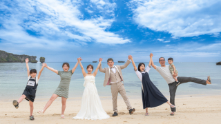 【コーディネーター撮影レポート】サプライズのファミリービーチフォト