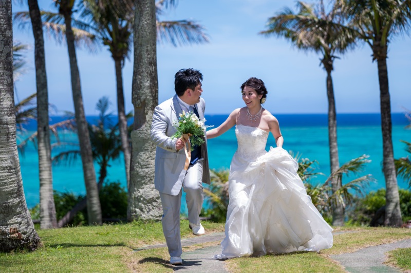 おふたりらしい笑顔