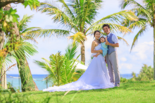 家族からのサプライズフォト