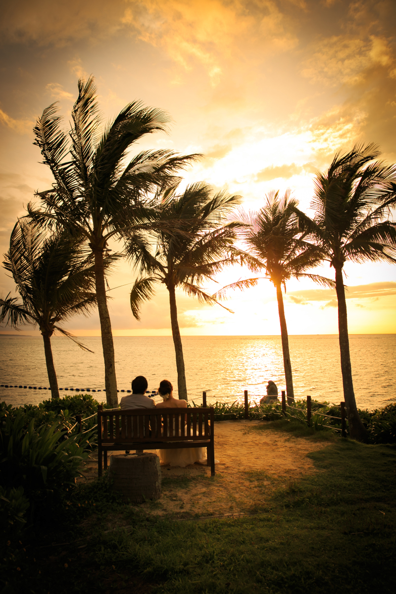 サンセットを眺めて