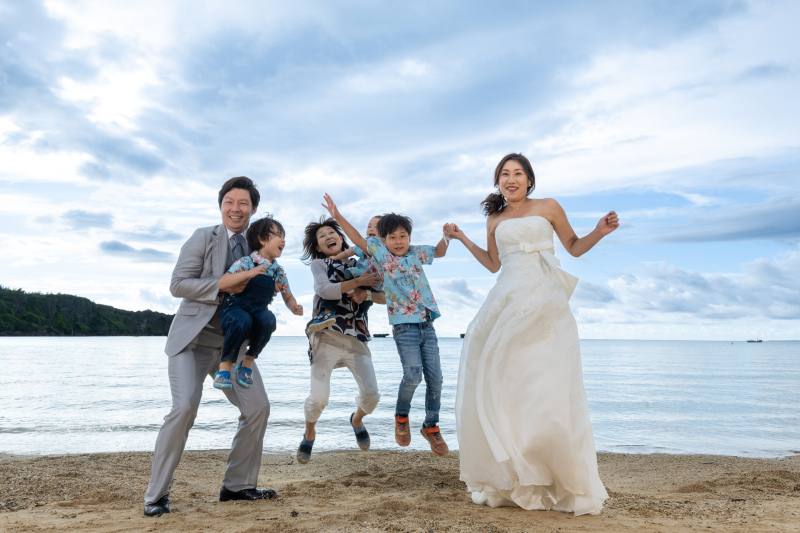 喜びのジャンプ