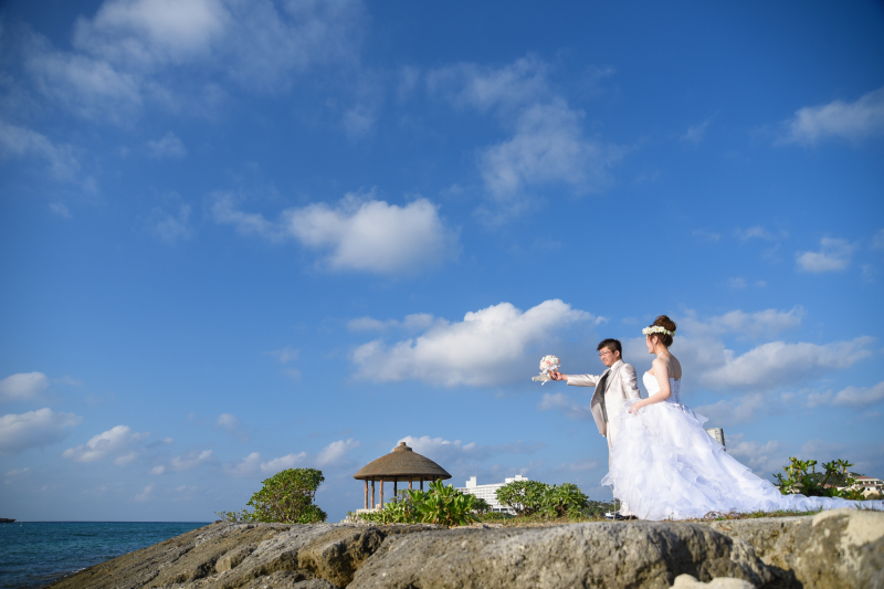 ナチュラルに、大人のビーチフォト