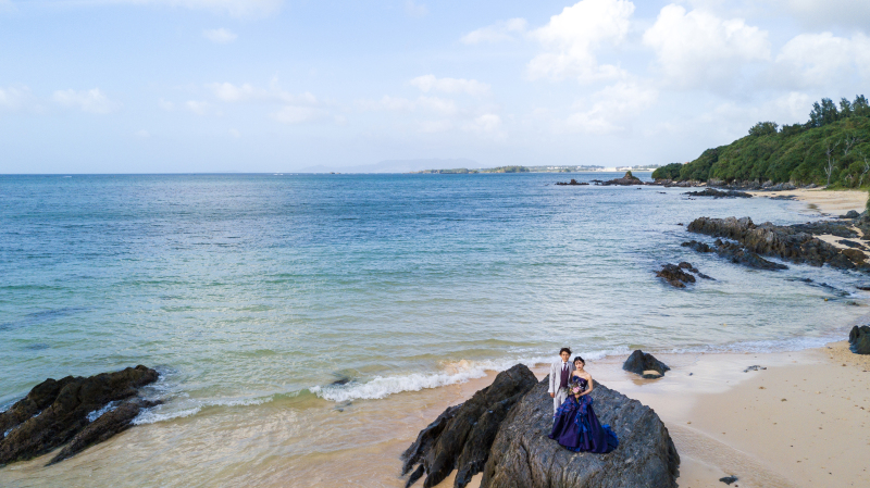 カラードレスにチェンジ