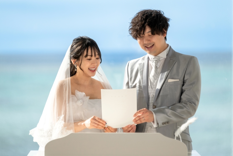【チャペル＆ビーチ】結婚式に代わる大切な記念に