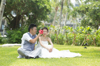 ムーンビーチで幸せの時間